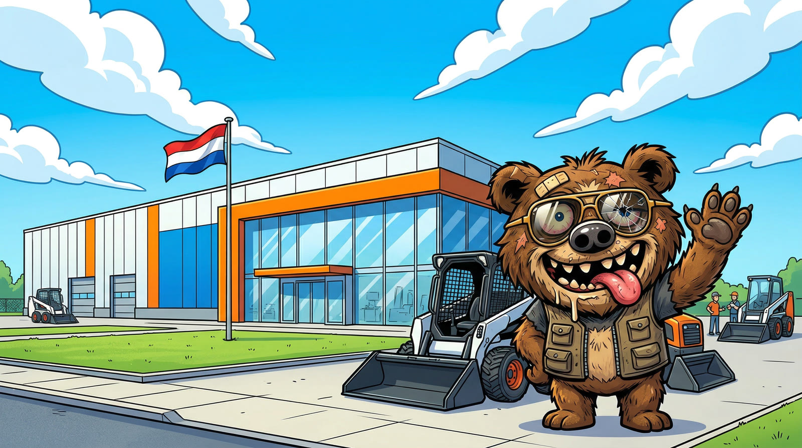 IronCub Beer bij showroom